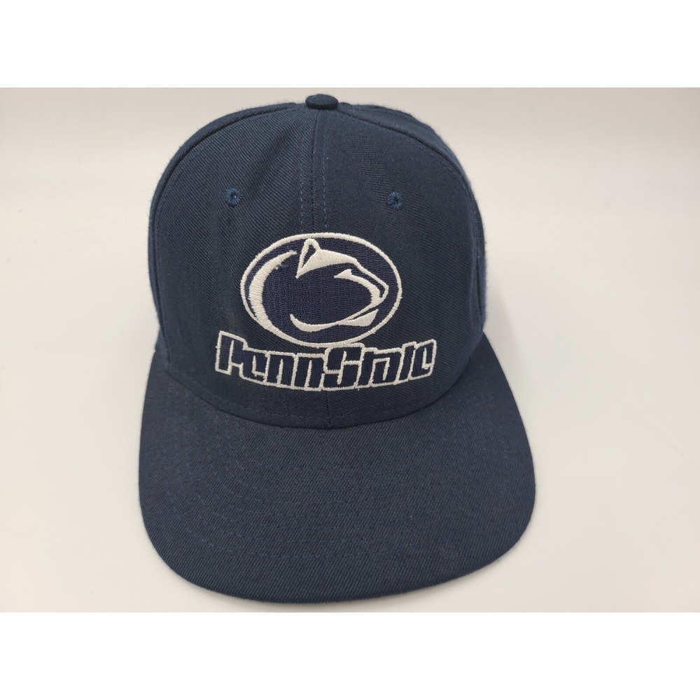 Vintage Penn State University Nittany Lions Nutmeg Mills Snapback Hat Cap NCAA